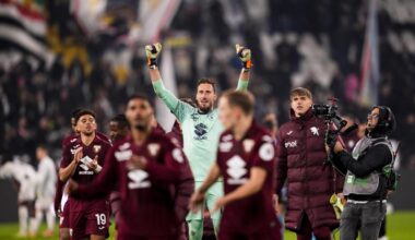 Torino, difesa di ferro: con Paleari 10 tori