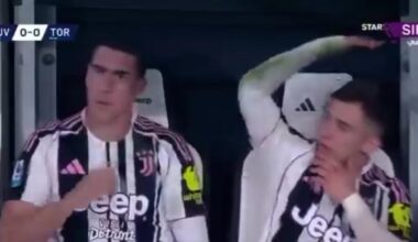 Juve-Torino, Conceiçao furioso al momento del cambio