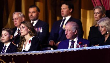 Il debutto del principe George, al posto di William accanto a Kate al concerto nel ricordo dei caduti in guerra