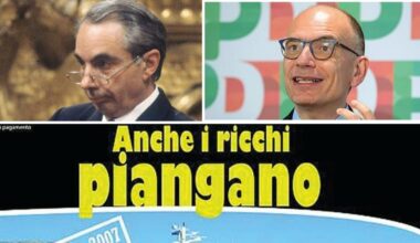 L’ennesimo ritorno in scena della patrimoniale. La tassa sui ricchi tallone d’Achille della sinistra che fa esultare gli avversari