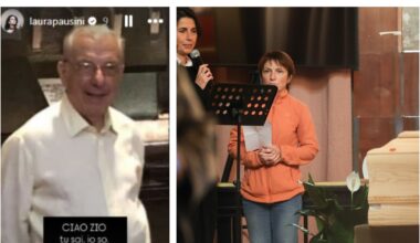 Laura Pausini ricorda lo zio Ettore morto in un incidente: «Riposa in pace. Tu lo sai e io lo so, ti voglio bene»
