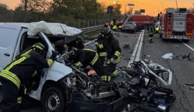 Incidente sulla Tangenziale Sud di Bergamo: due morti in un frontale causato da un sorpasso