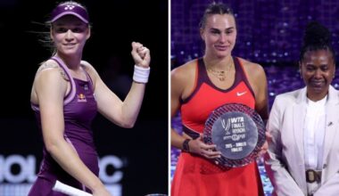Rybakina vince le Wta Finals e si rifiuta di fare la foto con l'ad della stessa Wta (per appoggiare il suo coach accusato di molestie)
