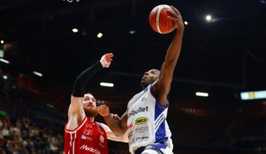 Serie A, Milano-Treviso 87-63: Nutribullet travolta, non c'è storia