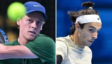 Sinner oggi debutta alle Atp Finals di Torino, c'è anche Musetti: la prima volta di due italiani fra i Maestri. «Ognuno ha la sua storia»