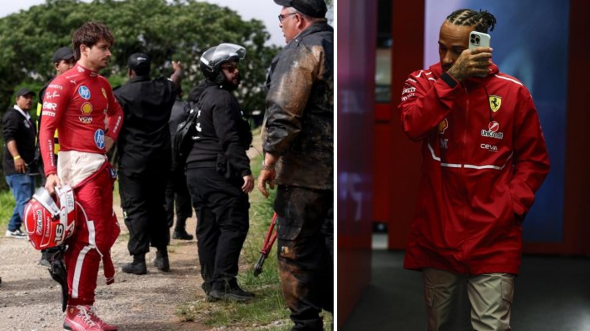 Ferrari da incubo in Brasile: Leclerc furibondo con Antonelli, Hamilton si lamenta e basta