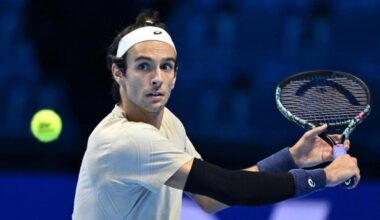 Musetti-Fritz alle Atp Finals in diretta 1-1: inizio ok per l'azzurro al servizio