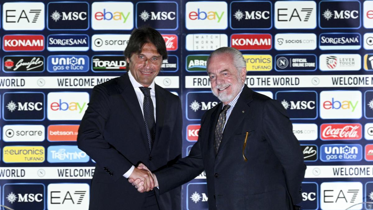 Napoli, Aurelio De Laurentiis: "Antonio Conte uomo vero"