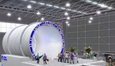 Come criceti nella ruota: così si potrà sciare tutto l'anno nello snowtunnel, l'enorme pista girevole che sfida il riscaldamento globale