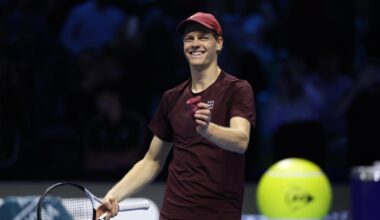 Sinner alle Atp Finals: quando gioca, orario e avversario (Zverev)