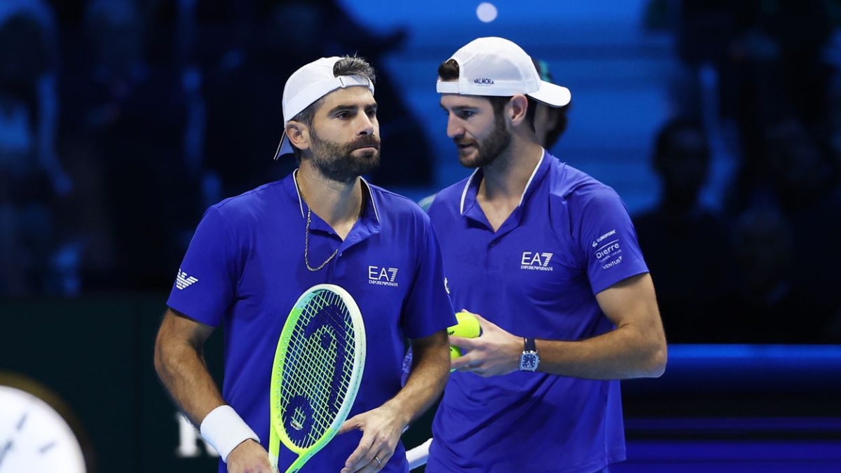 Bolelli/Vavassori battono Granollers/Zeballos alle Atp Finals di Torino e vanno in semifinale