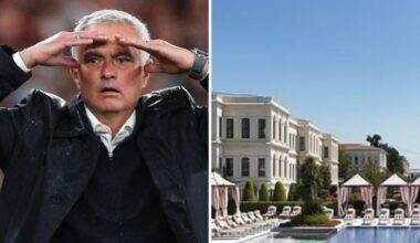 Mourinho a Istanbul in hotel a 5 stelle con spa e piscina: il Fenerbahce gli chiede il conto di 750 mila euro