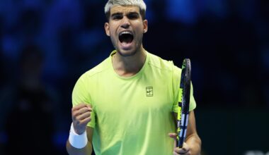 Alcaraz-Fritz alle Atp Finals di Torino diretta: 6-7, 7-5, 6-3 Carlos vince in rimonta