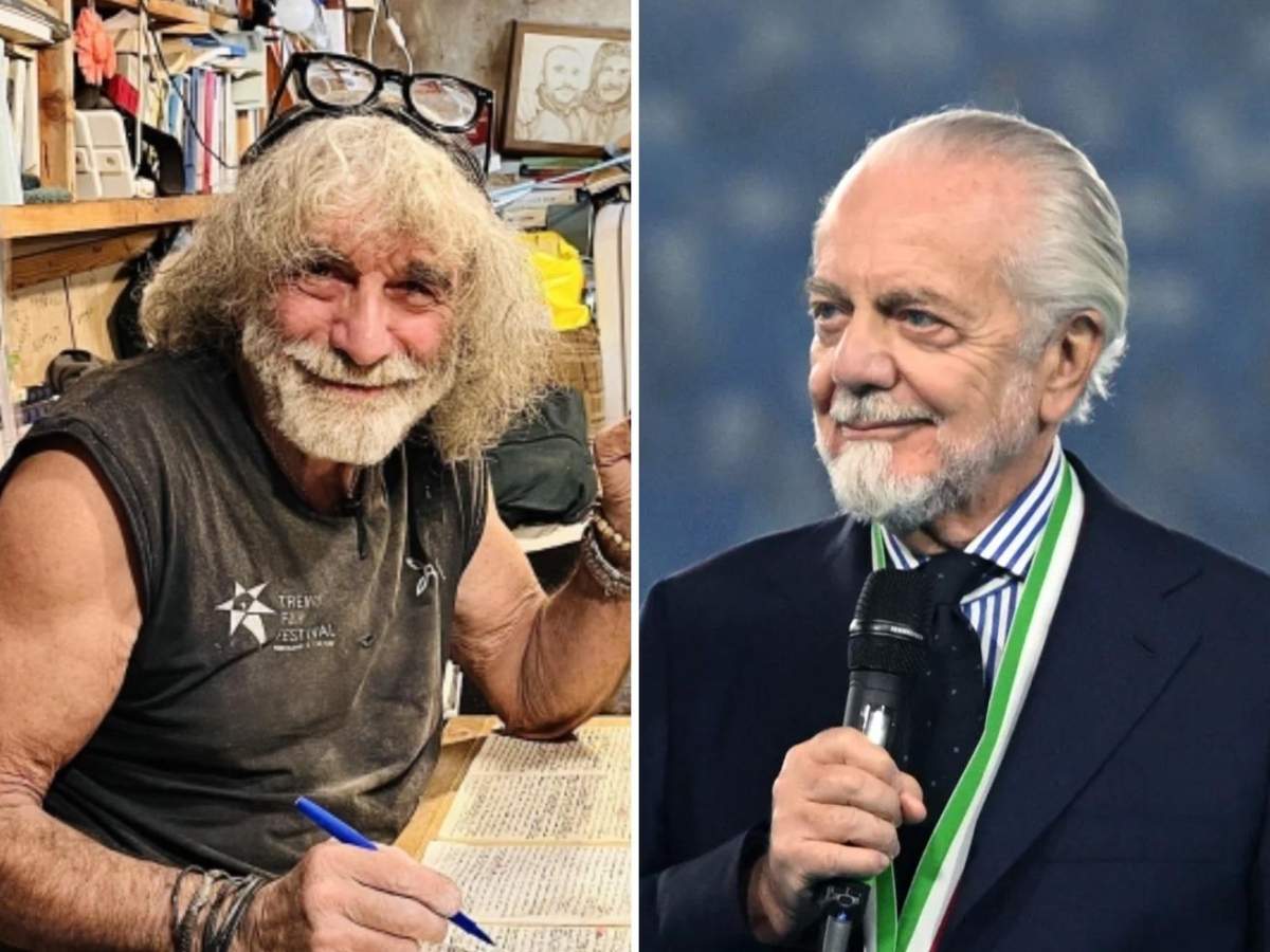 Mauro Corona: «De Laurentiis mi ha querelato. Ora vuole 600 mila euro. Andrò in galera»