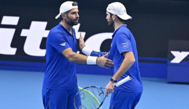 Bolelli-Vavassori, LIVE l'ultima partita del girone alle Atp Finals | Diretta