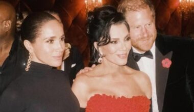 Meghan e Harry fanno rimuovere le loro foto dalla gallery del compleanno di Kris Jenner