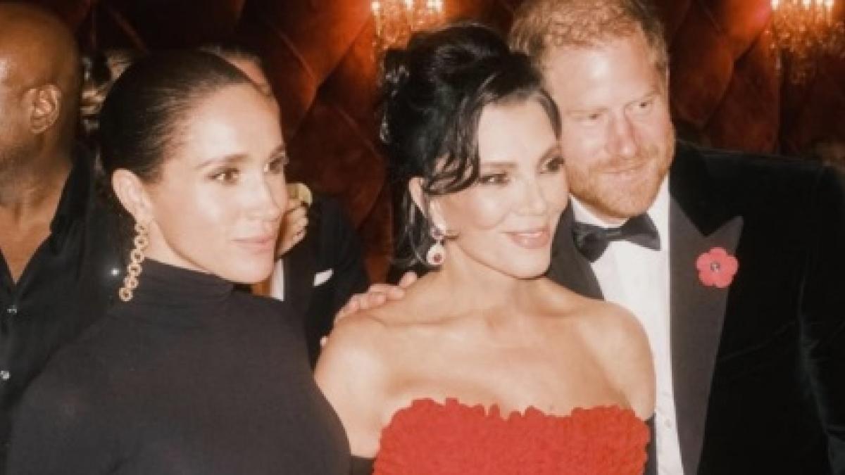 Meghan e Harry fanno rimuovere le loro foto dalla gallery del compleanno di Kris Jenner