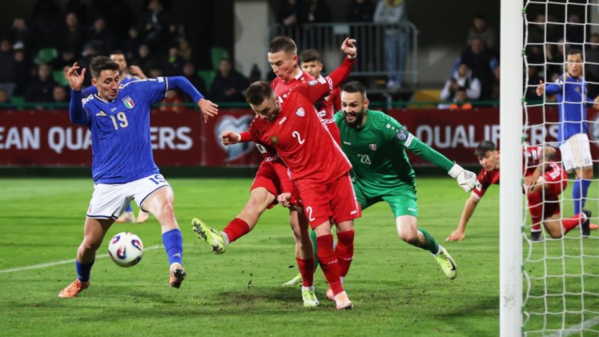 Pagelle Moldova-Italia: Mancini massaggio miracoloso 6,5, Orsolini fa infuriare Gattuso 5, Scamacca fantasma 4,5 - Corriere della Sera