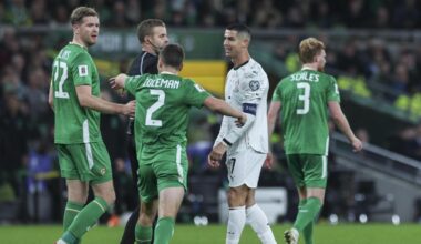 Qualificazioni Mondiali: Ronaldo espulso per gomitata, cos'è successo