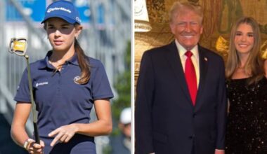 Kai Trump, il disastroso esordio della nipote del presidente Usa tra le professioniste del golf