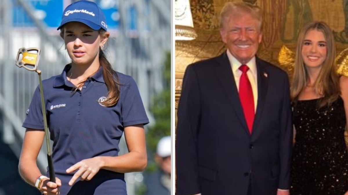 Kai Trump, il disastroso esordio della nipote del presidente Usa tra le professioniste del golf