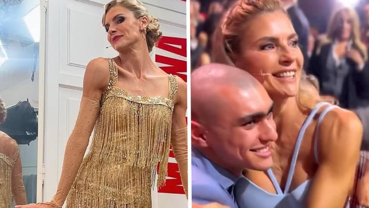 Martina Colombari, le lacrime per il figlio Achille Costacurta