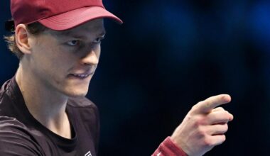 Sinner come Federer e Djokovic: finalista 4 gli Slam e alle Finals