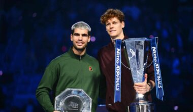 Sinner accorcia: -550 punti da Alcaraz. Ecco quando potrà tornare al comando