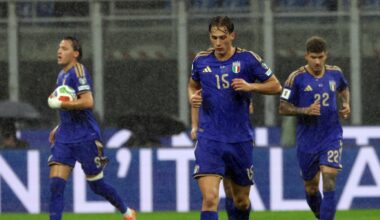 Pagelle Italia-Norvegia: Di Lorenzo in apnea 5, Frattesi non combina nulla 4,5, la notte di Pio Esposito 6,5