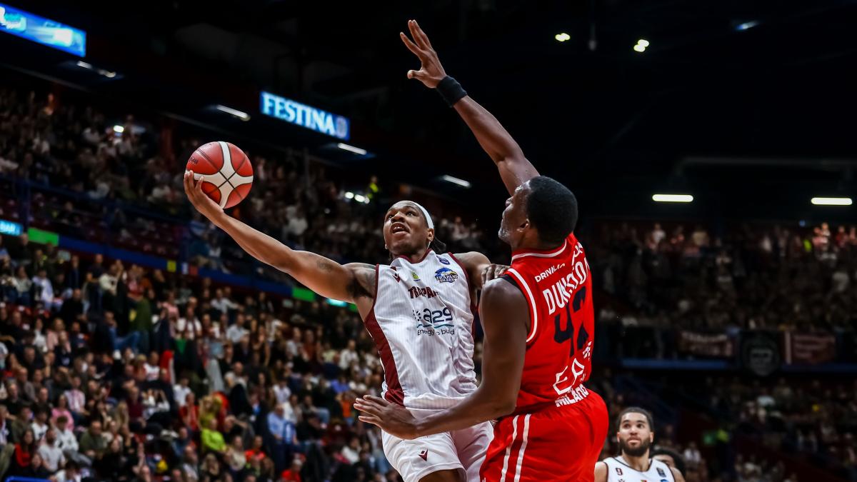 Basket, i risultati: Trapani vince a Milano, a Varese il derby con Cantù