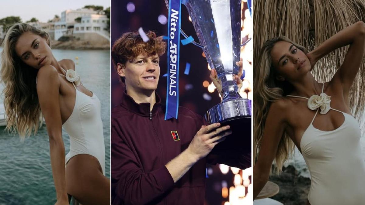 Laila Hasanovic festeggia con Sinner. E l'anello all'anulare?