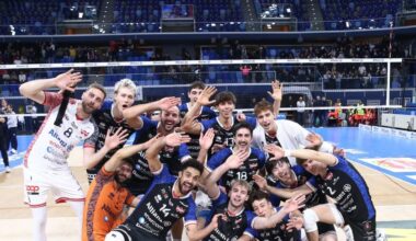 Volley Superlega, i risultati: Milano travolge Grottazzolina