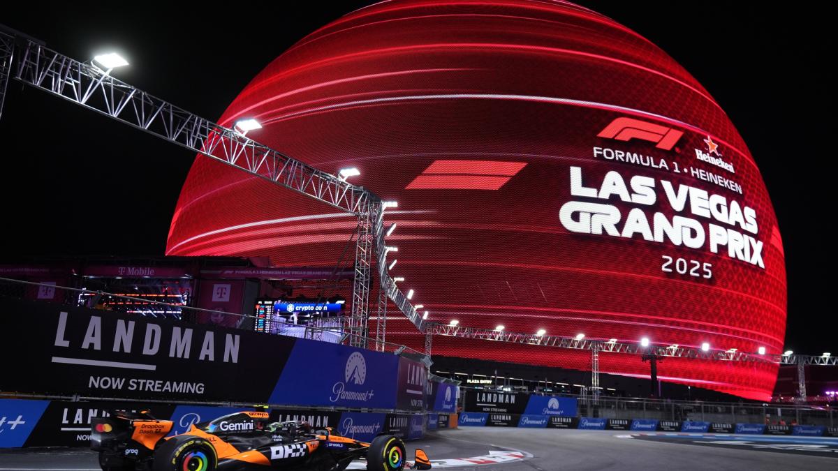 F.1 Las Vegas, FP2: Norris, poi Antonelli e Leclerc. Le Ferrari...