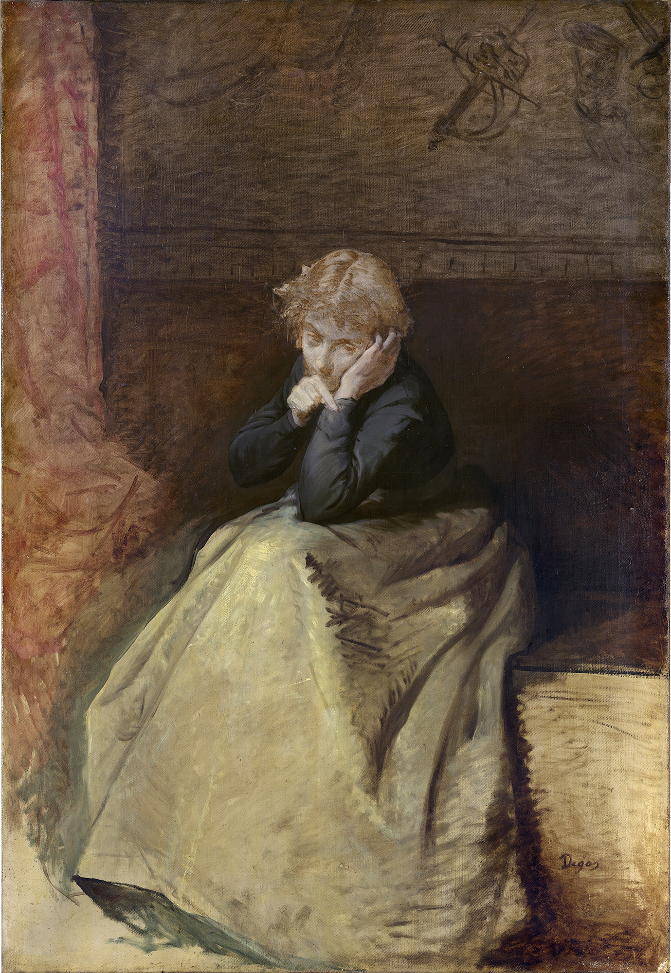 Degas e il dito indice della misteriosa contessa di Castiglione. Scoperto un suo dipinto inedito