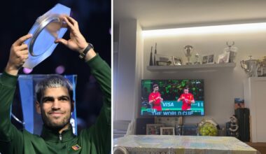 Alcaraz mostra la casa dei genitori: tovaglia di plastica, sedie pieghevoli e mobili Ikea con i trofei di Wimbledon e Us Open