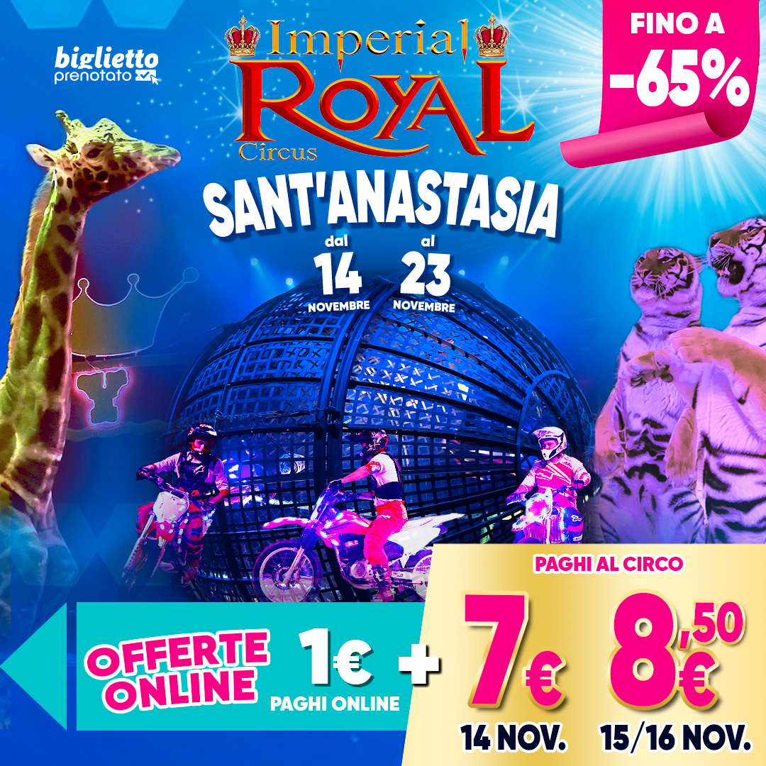 Sant'Anastasia, tragedia al circo: scontro tra stuntman, uno muore. Indagano i carabinieri