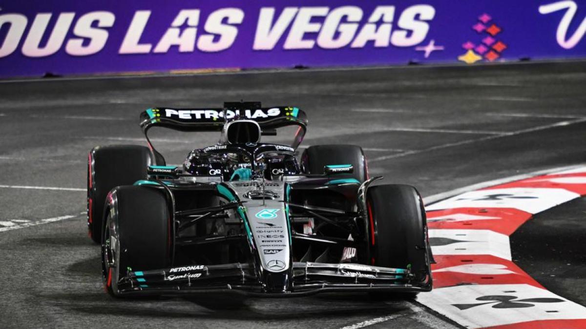 Formula 1, libere 3 a Las Vegas: Russell davanti, Hamilton 5°, Leclerc 15°