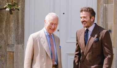 David Beckham, anima green: firma con Re Carlo un nuovo giardino per il Chelsea Flower Show