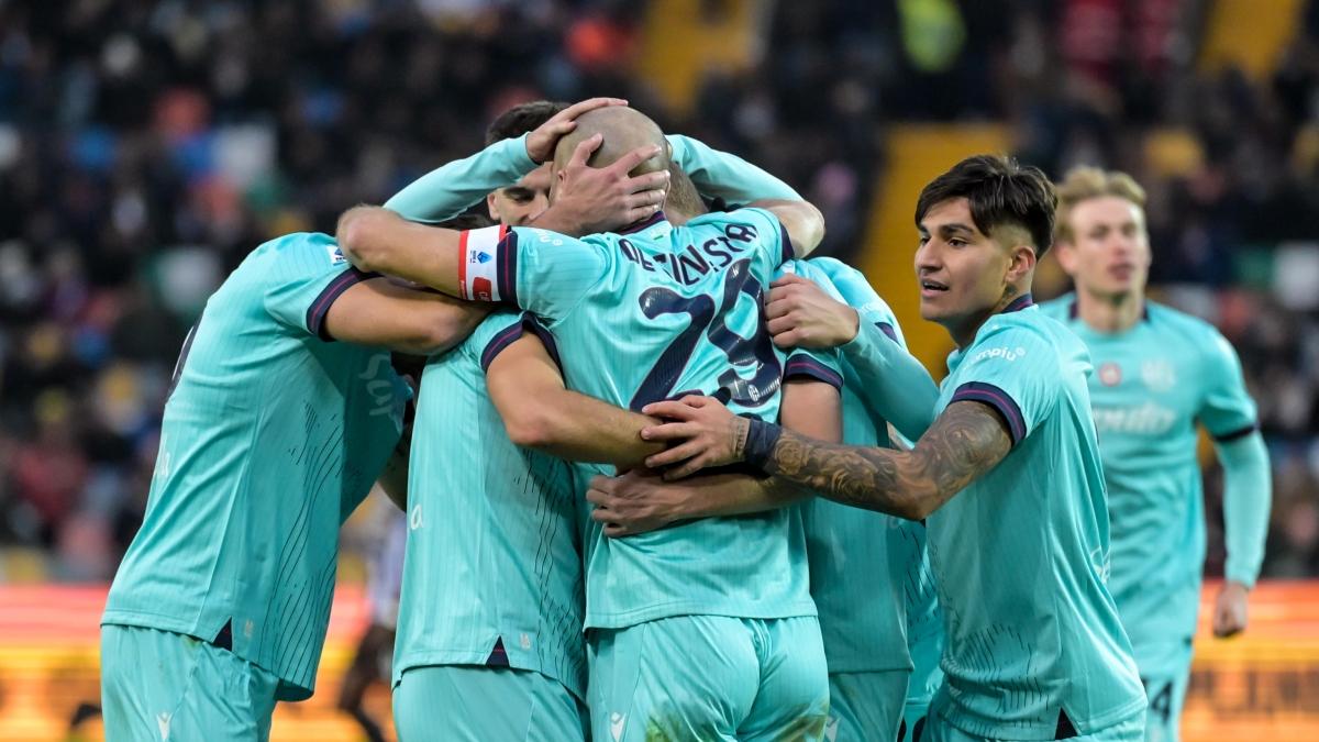 Udinese-Bologna risultato: 0-3, doppio Pobega e Bernardeschi, gli emiliani volano ad altissima quota