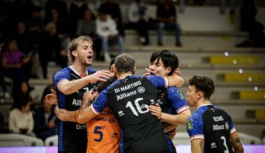 Volley Superlega, Reggers e Recine: Milano vola a Cisterna