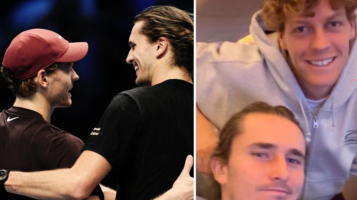 Sinner e Zverev, da rivali a compagni di viaggio: Jannik e Sascha insieme sul volo verso le Maldive
