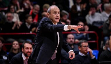 Olimpia Milano, si dimette Messina: la squadra affidata a Poeta