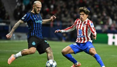 Atletico Madrid-Inter di Champions League, il risultato 2-1: nerazzurri beffati al 93' da Gimenez