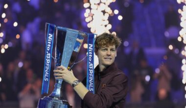 Tennis in tv, in chiaro le finali di Sinner: cambia l'elenco degli eventi di rilevanza