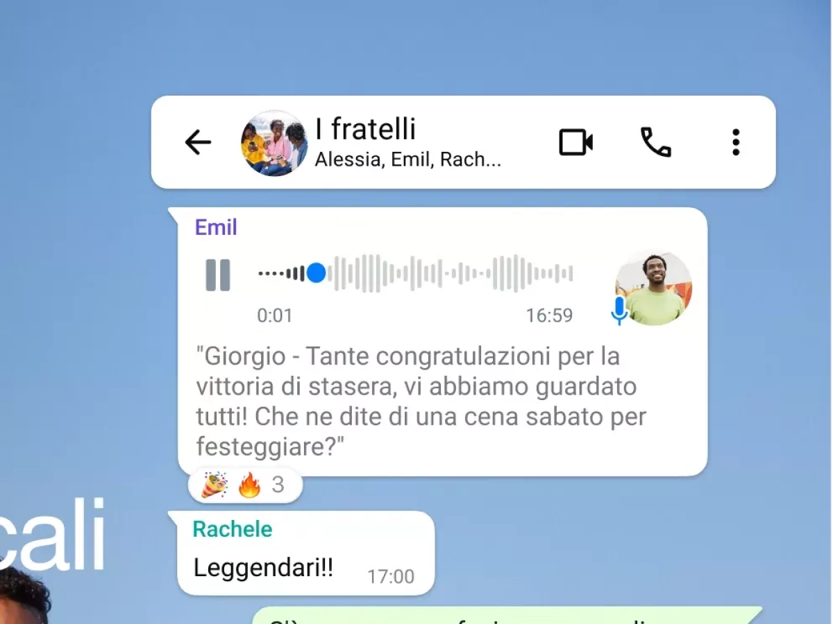 Stufi di ascoltare i vocali su WhatsApp? Ecco come funziona la trascrizione automatica e come attivarla
