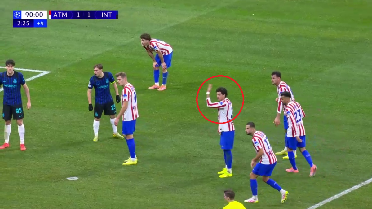 Inter, la difesa a zona sui calci piazzati non funziona