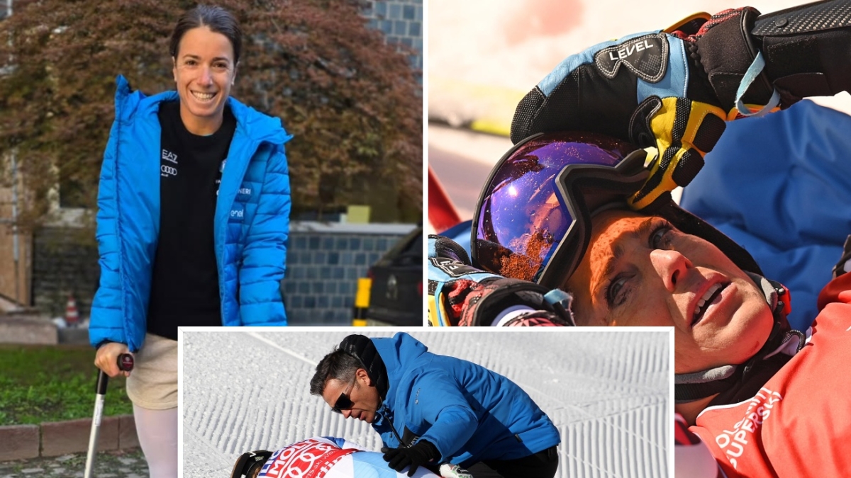 Infortuni nello sci, da Brignone a Lara Gut: sono aumentati? Ecco cosa è cambiato: «Allenamenti, evoluzione degli sci e raggi di curva»