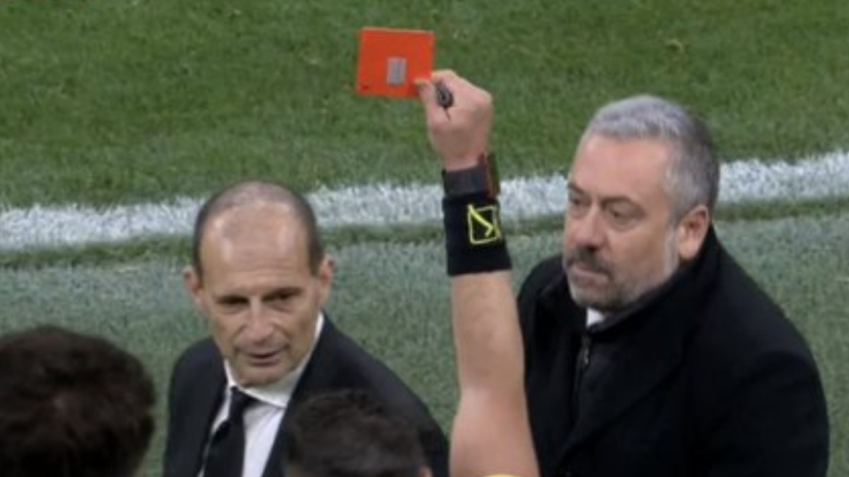 Mano di Pavlovic ma niente rigore, rosso per Allegri, tensione tra le panchine: finale da brividi in Milan-Lazio