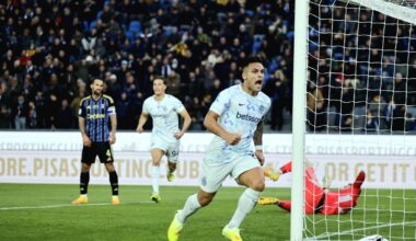 L'Inter vince 2-0 a Pisa: la doppietta di Lautaro rilancia Chivu, a -1 dalla vetta