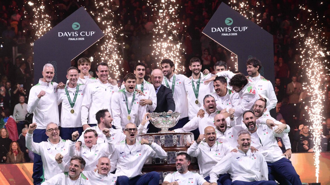 L'Italia vince la Coppa Davis, è la terza consecutiva - Primopiano